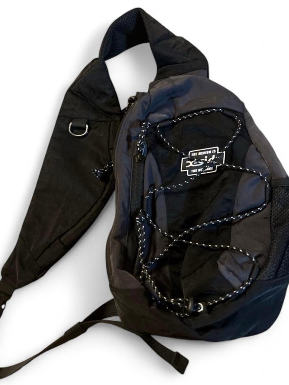 X-girl Black Sling Belt Bag